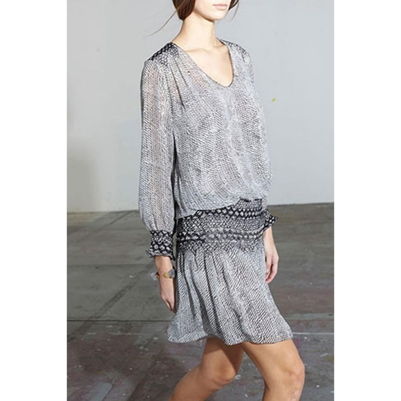 🚫SOLD🚫 Ulla Johnson Anika Smock Silk Dress - Picture 2 of 8